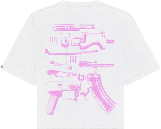 IN DRACO WE TRUST OVERSIZED TEE (PINK)