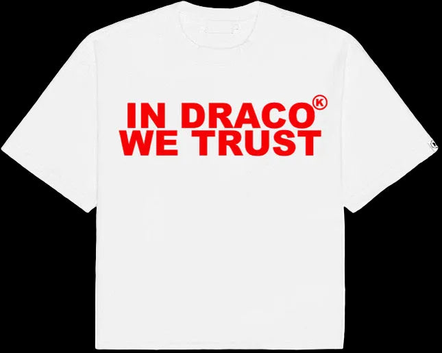 IN DRACO WE TRUST OVERSIZED TEE (RED)