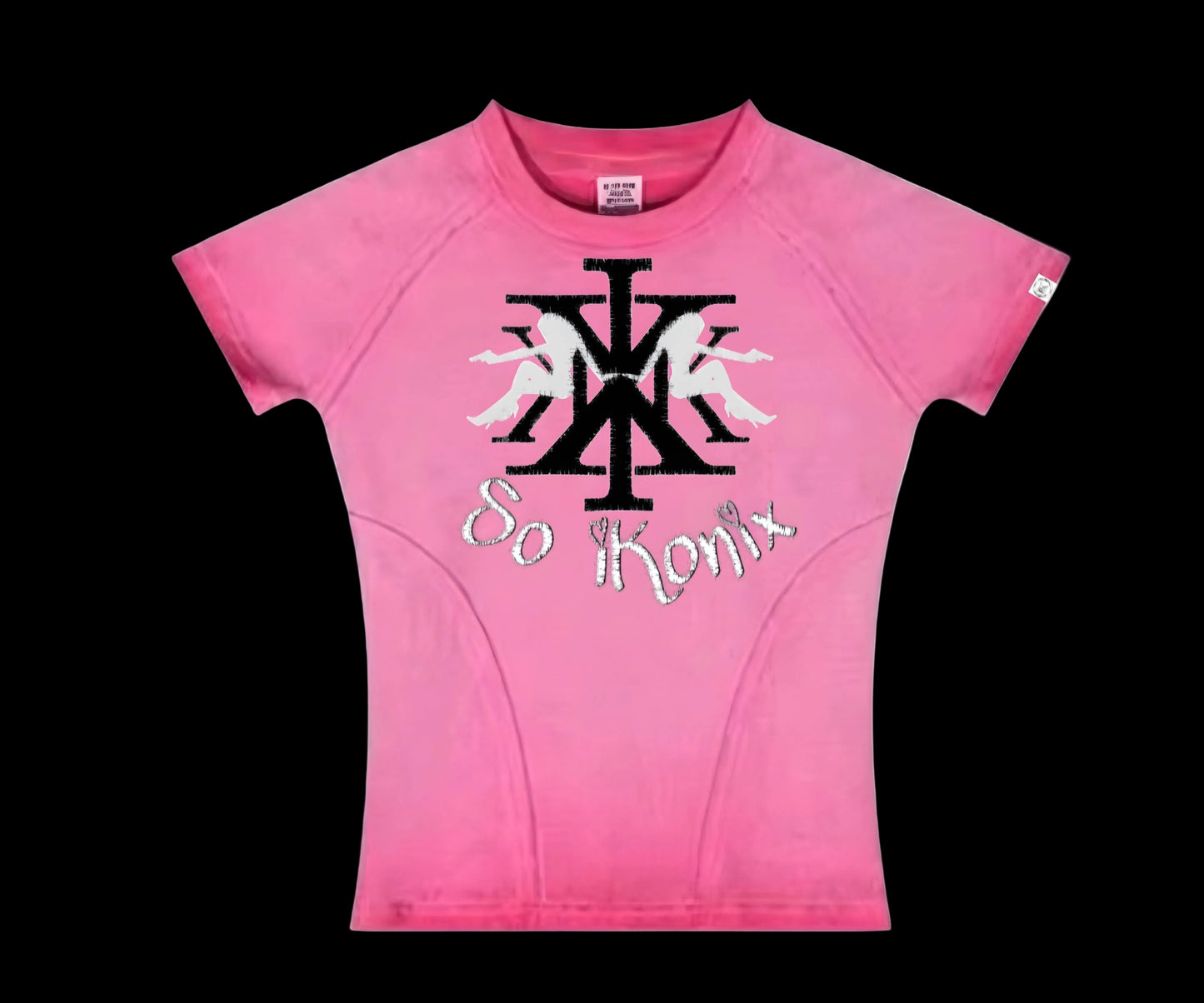 (New 2026) So iKonix Baby Tee (Hot Pink)