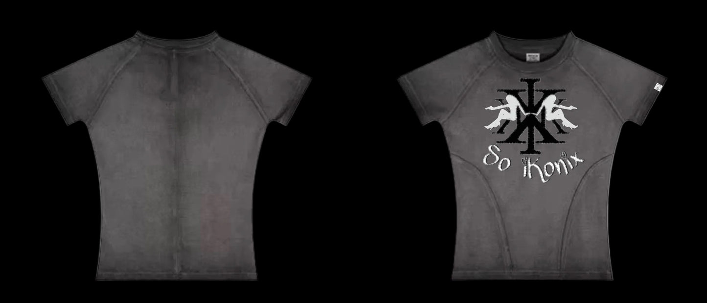 (New 2026) So iKonix Baby Tee (Smoke)