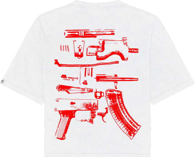 IN DRACO WE TRUST OVERSIZED TEE (RED)