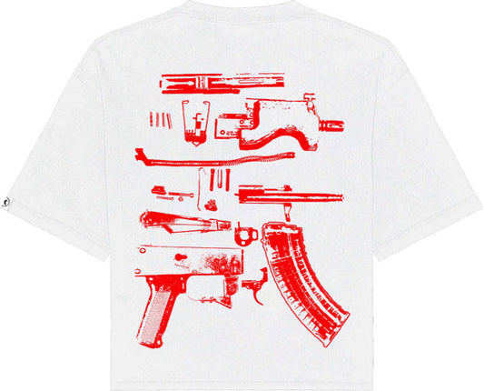 IN DRACO WE TRUST OVERSIZED TEE (RED)