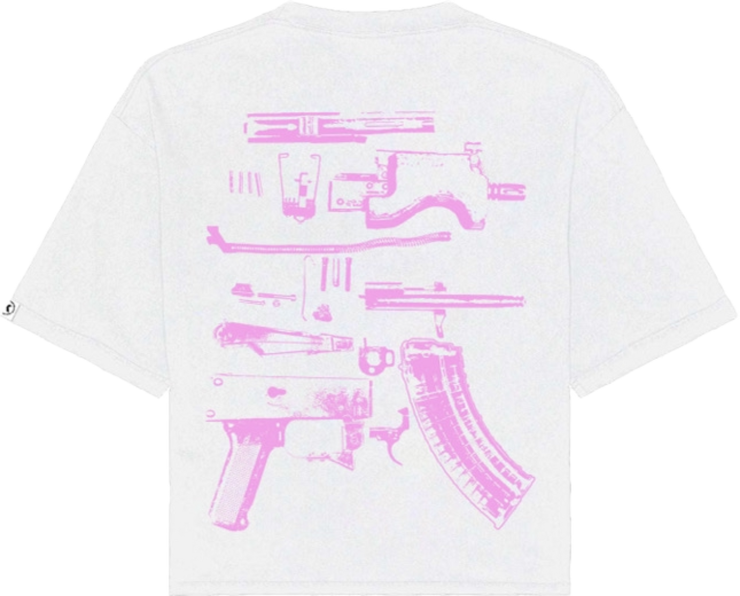 IN DRACO WE TRUST OVERSIZED TEE (PINK)