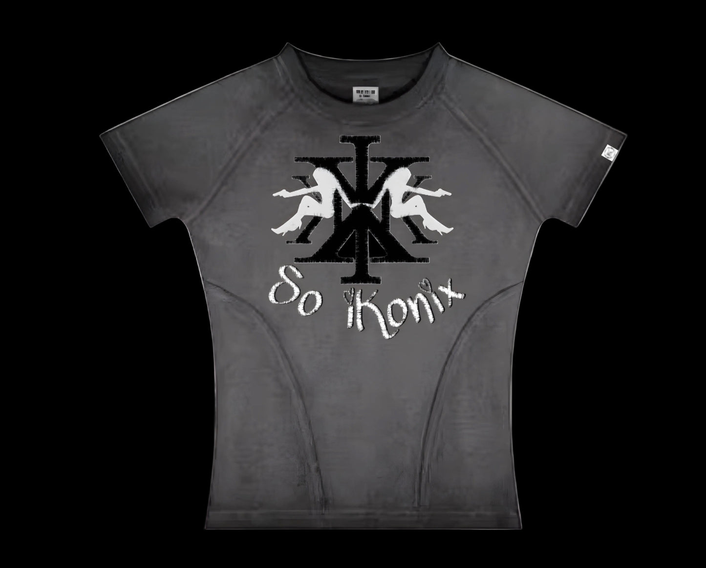 (New 2026) So iKonix Baby Tee (Smoke)