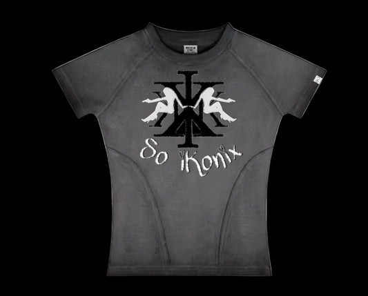 (New 2026) So iKonix Baby Tee (Smoke)